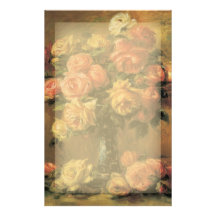 Renoir Roses Stationery