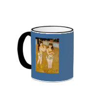 Renoir's Acrobats at the Cirque Fernando (1879) Coffee Mug