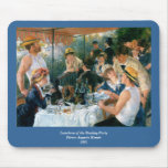 Renoir's Luncheon of the Boating Party (1881) Mouse Pad