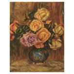 Renoir's Roses in Front of a Blue Curtain (1908) flyers