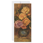 Renoir's Roses in Front of a Blue Curtain (1908) rack cards