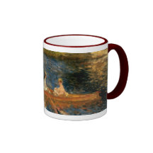 Renoir's The Seine at Asnières (The Skiff) ca 1879 Coffee Mug