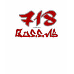 Rep Queens (718) t-shirts