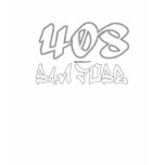 Rep San Jose (408) t-shirts