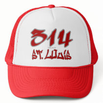 Rep St. Louis (314) Trucker Hats