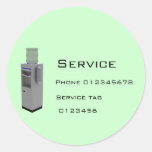 repair - water Service Sticker