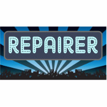 Repairer Marquee Photo Sculpture