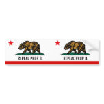 Repeal Prop 8 - California Double Bear bumper stickers