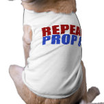 REPEAL PROP 8 pet clothing