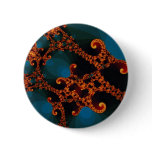 Repeat Fractal Pinback Button