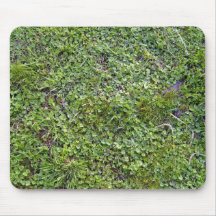 Repetitive Plants Textures Mousepads