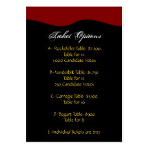 Reply Cards - Pearland Custom Order Business Card Template