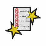 Report Card embroidered shirts