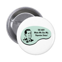 Reporter Voice Pinback Button