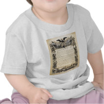 Reproduction of the Emancipation Proclamation T Shirt