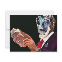 reptilian personalized invitation