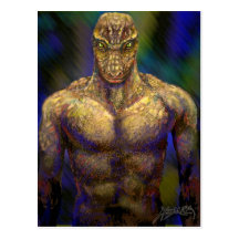REPTOID POSTCARDS