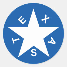 Republic Of Texas Sticker