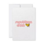 Republican Chick Personalized Announcements