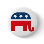 Republican Elephant buttons