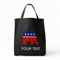 Republican Elephant / GOP Elephant Tote Bag