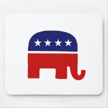 Republican Elephant / GOP Elephant Mousepad
