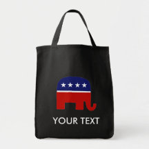 Republican Elephant / GOP Elephant Tote Bag