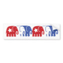 Republican Elephants bumper stickers
