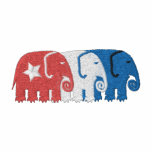 Republican Elephants embroidered shirts