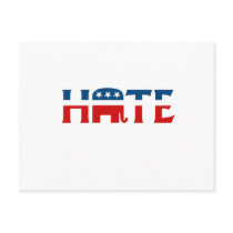 Republican Hate postcards