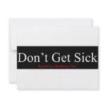 Republican Healthcare Plan - Don't Get Sick