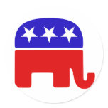 Republican Logo stickers