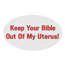 REPUBLICAN MOLESTORS OVAL STICKER
