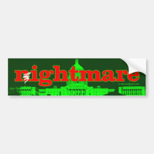 Republican Nightmare on Capitol Hill Bumper Sticker