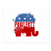 REPUBLICAN PAWLENTY POST CARD