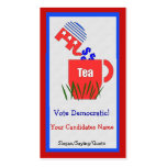 Republican Tea business cards