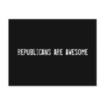 republicans are awesome postcards