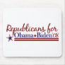 Republicans for Obama Biden Mouse Pads
