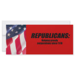 Republicans - Helping Greedy Corporations rack cards