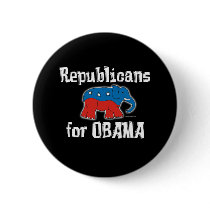 republicansforobamaD Button