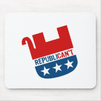 REPUBLICAN'T MOUSEPADS