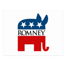 Republicrat Romney Post Card