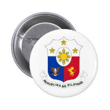 Republika ng Pilipinas (Coat of Arms) Buttons