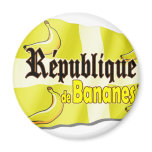 République de Bananes Fridge Magnet