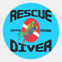 Rescue Diver Sticker
