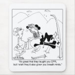 Rescue Dog Knows CPR mousepads