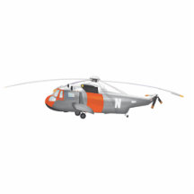 rescue helicopter acrylic cut outs
