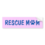 Rescue Mum Bumper Sticker