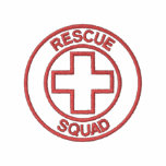Rescue Squad Outline embroidered shirts