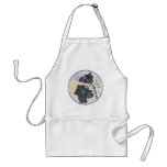 Rescued Scotties lighting candles for Furkids aprons